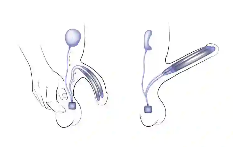 Üç parçalı penis protezi (Mutluluk Çubuğu)